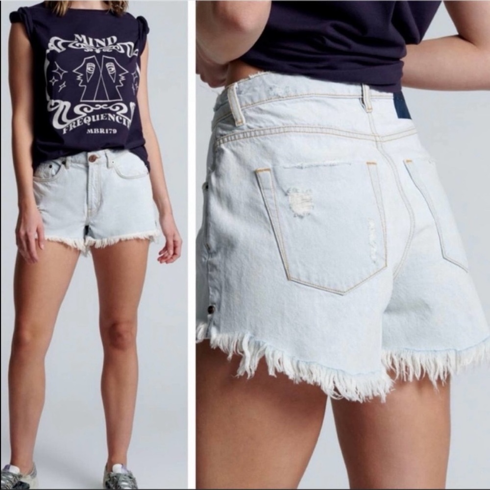 One Teaspoon Trucker Short
